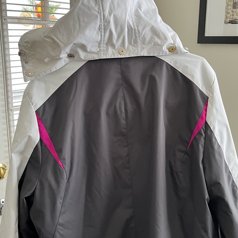 ZEROXPOSUR NWOT AUTHENTIC WOMEN’S WEATHER SYSTEM DETACHABLE HOOD JACKET - Picture 3 of 17